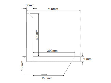 Model C Wash Troughs