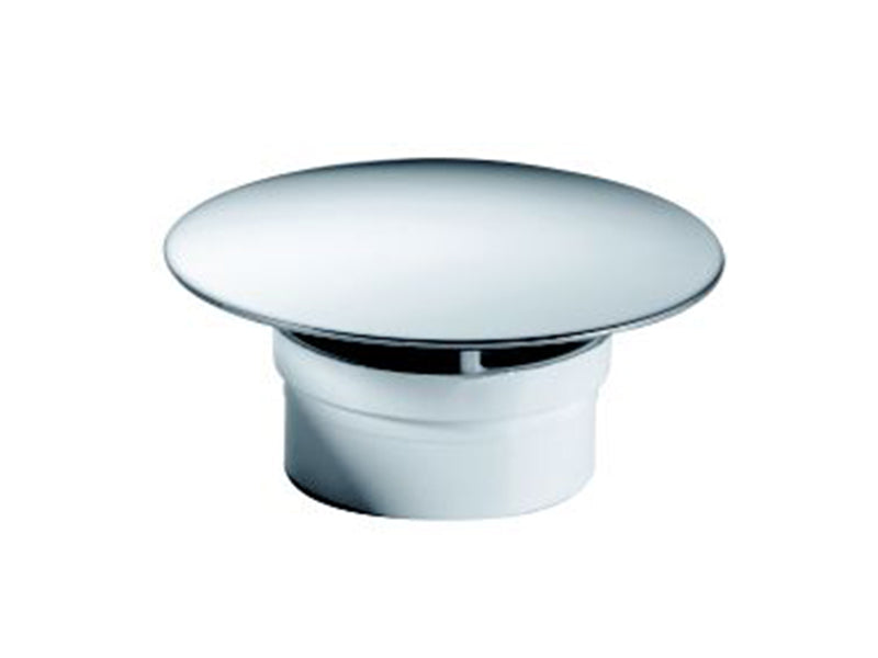 McAlpine Shower Trap Mushroom Flange Only - Chrome
