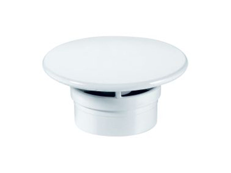 McAlpine Shower Trap Mushroom Flange Only - White