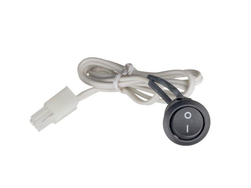 Black Round Rocker Switch 12V