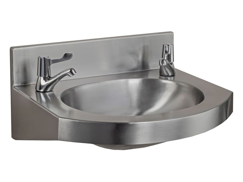 The Shannon Heavy Duty Wall Mounted Basin with Splash Back