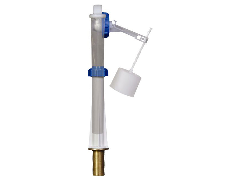 Torbeck 1/2" Telescopic Bottom Entry Filling Valve with Brass Shank