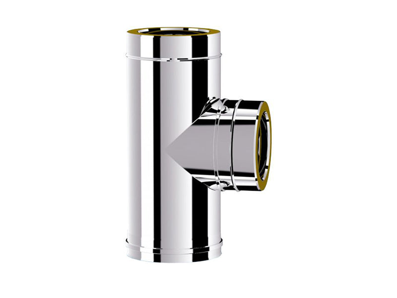 Toggle Lock Chimney System - 90 Deg. Tee c/w Plug