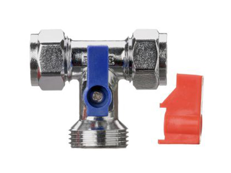 Tee Pattern 3/4" M.I. x C Washing Machine Valve