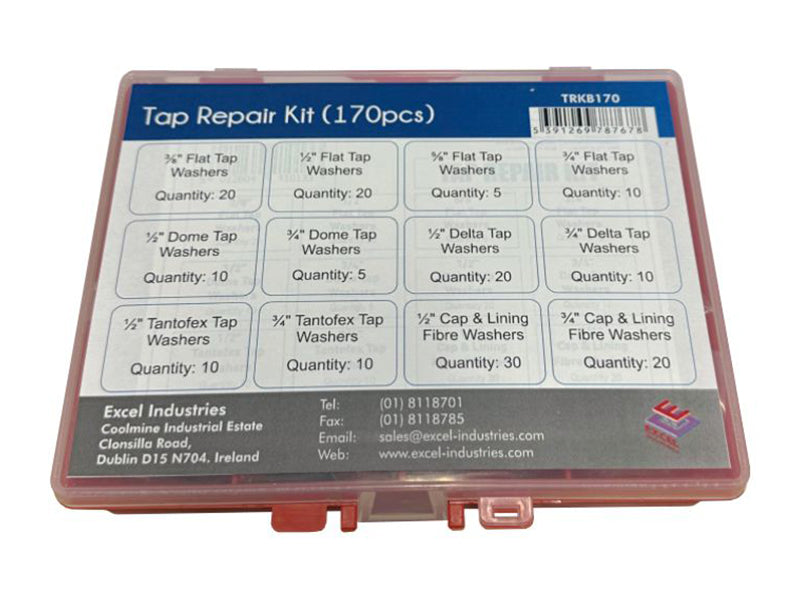 Tap Repair Washers Kit Box
