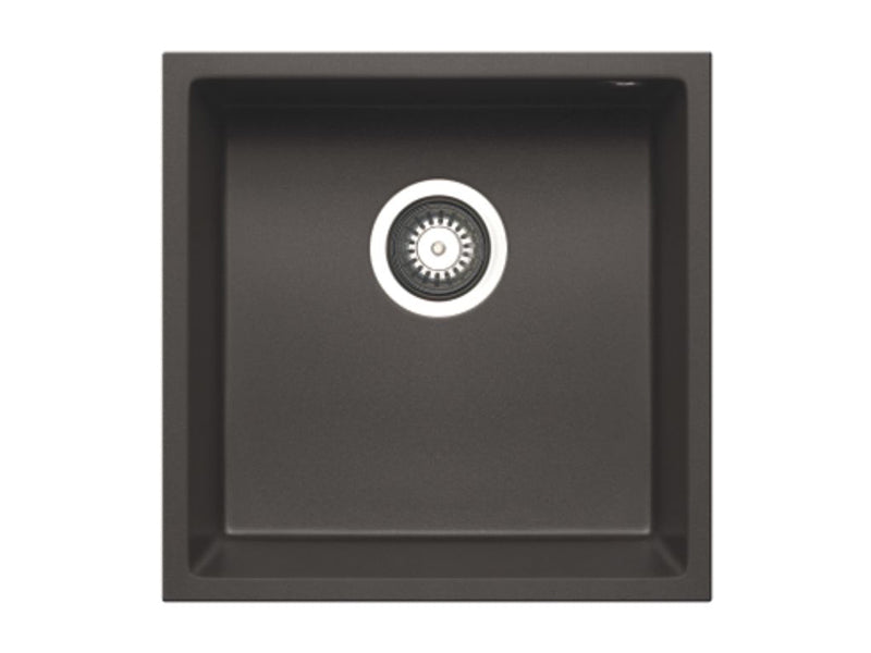 Tetragon Undermount Sink 460 x 500cm 1B - Graphite Carbon Finish