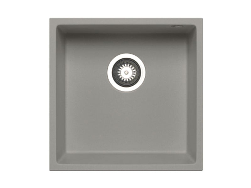 Tetragon Undermount Sink 460 x 500cm 1B - Industrial Grey Finish