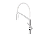 Rubineta Ultima 50 Monobloc Sink Mixer - Chrome / White