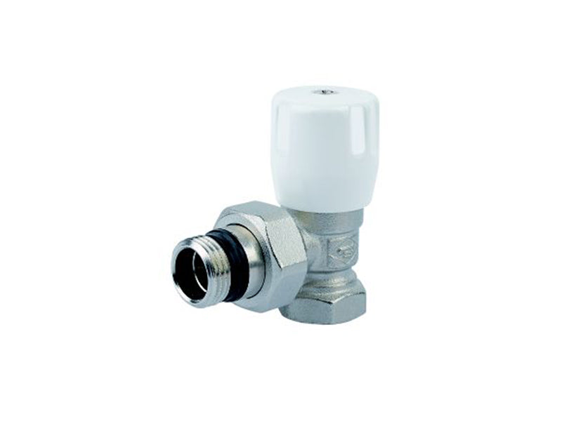 Carlo Poletti Comercial Wheelhead Angled Radiator Valves