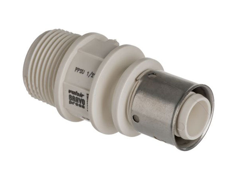 BravoPress Multilayer M.I. x Pipe Straight Couplings