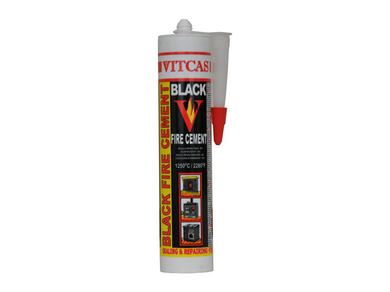 Vitcas Black Fire Cement - 1250° C