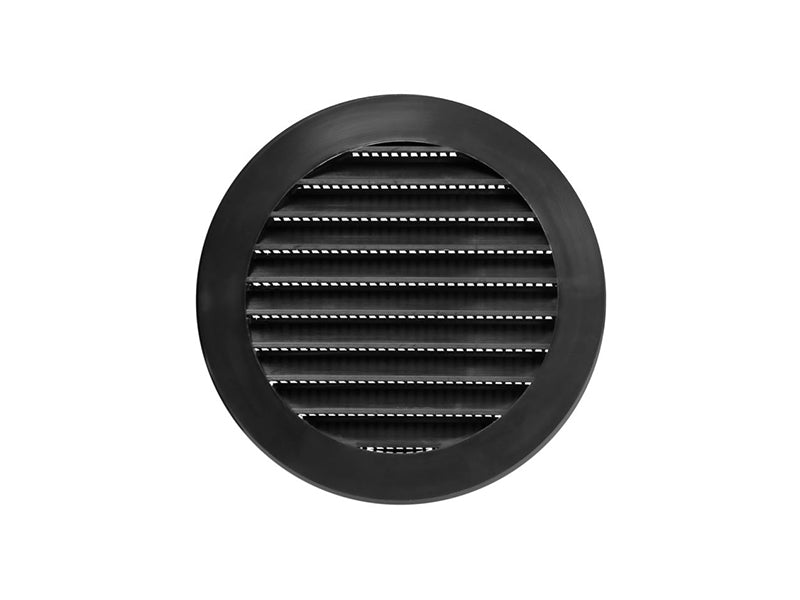Europlast Plastic Round Grilles - Black