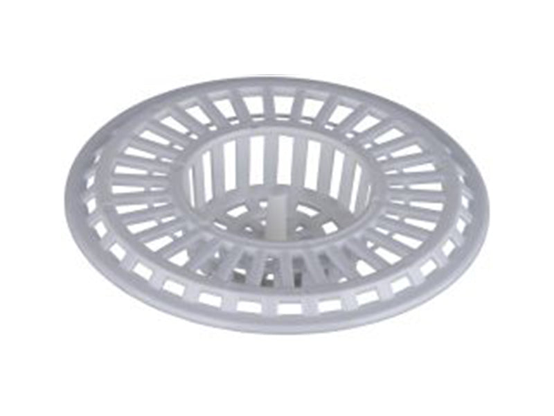 Waste Grids Prevent Hair from going down the Drain - White