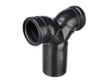 Waste Water Connector with Double Branch