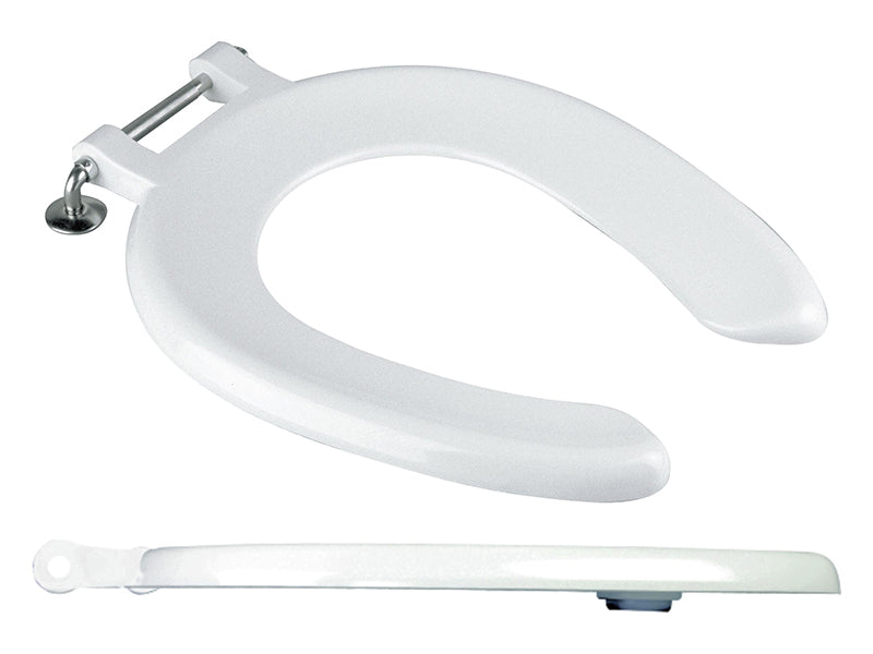 Wirquin Crescent Junior 'J' Seat Only with Stainless Steel Hinges