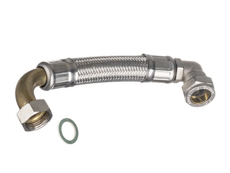 Standard Range Flexible Plumbing Connectors Type FC17 Elbow Compression to Elbow Swivel BSP