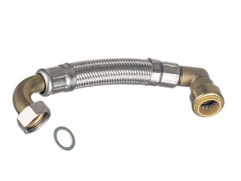 Standard Range Flexible Plumbing Connectors Type FC35 Elbow Pushfit to Elbow Swivel BSP