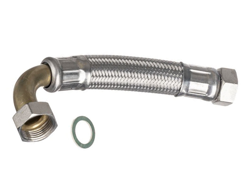 Standard Range Flexible Plumbing Connectors Type FC62 Straight Swivel BSP to Elbow Swivel BSP