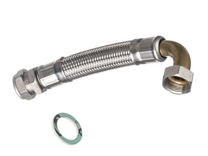 Standard Range Flexible Plumbing Connectors Type FC8 Straight Compression to Elbow Swivel BSP