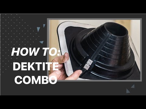 Dektite Combo Black EPDM Roof Flashing