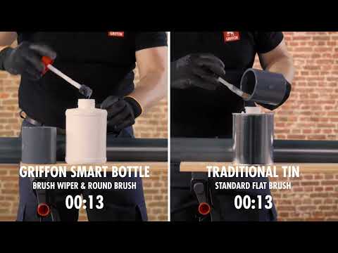 Griffon WDF-05 Bottle with Pipe Brush PVC Cement